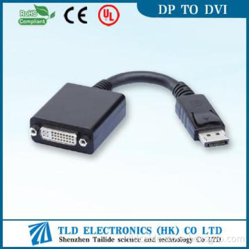 High Quality DP to DVI Cable Male to Female Cable